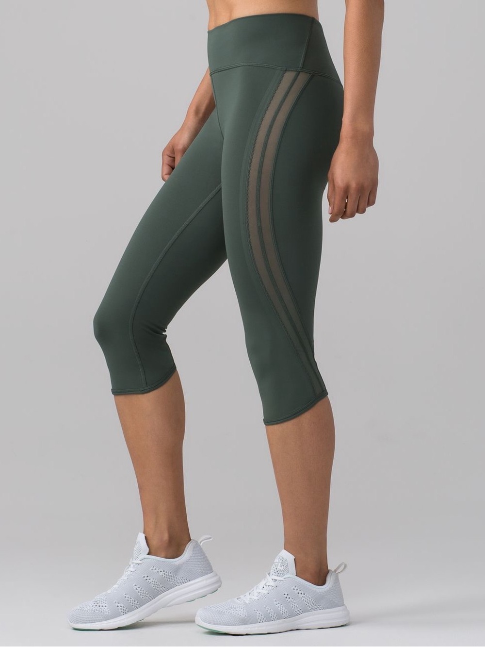 Lululemon Sun Setter Crop - Dark Forest - Picture 2 of 8